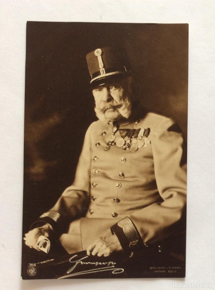 Militaria: POSTAL FOTOGR&Aacute;FICA EMPERADOR KAISER FRANCISCO JOS&Eacute; AUSTRIA ALEMANIA HUNGR&Iacute;A