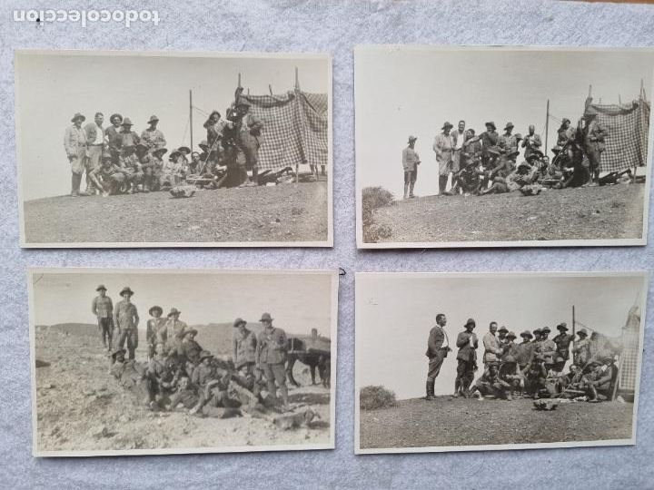 Militaria: GUERRA RIFF AFRICA SEPTIEMBRE 1924 COLECCION 4 FOTOS ANIMADAS