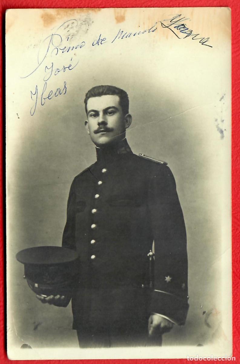 Militaria: Fotografia TENIENTE epoca del Rey Alfonso XIII Ejercito Espa&ntilde;ol
