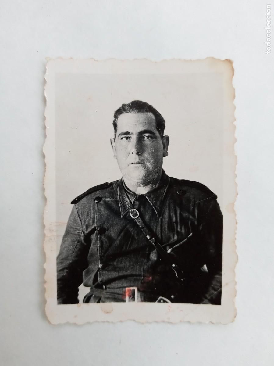 Militaria: GUERRA CIVIL : FOTO DE MILITAR O MILICIANO NACIONAL, FALANGE
