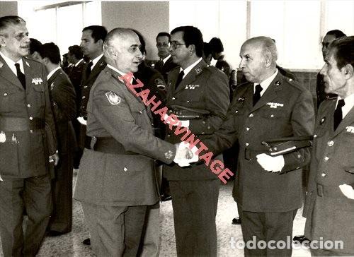 Militaria: CADIZ, 1984, DESPEDIDA DEL GENERAL ESQUIVIAS, 178X128MM