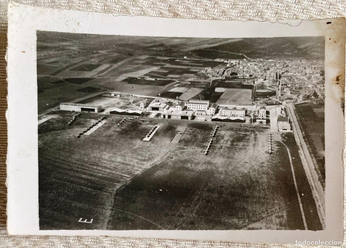 Militaria: ANTIGUA FOTOGRAFIA DE EL AERODROMO DE GETAFE, 1931 APROXIMADAMENTE, EPOCA DE LA REPUBLICA, MIDE 9 X