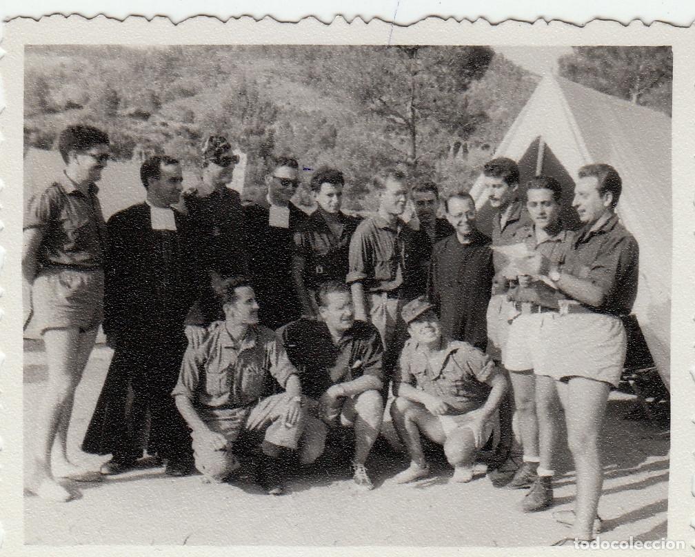 Militaria: Chicos curas OJE Frente Juventudes Falange Campamento A&ntilde;os 50-60 h aa
