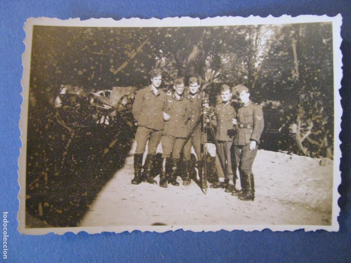Militaria: FOTO DE MILITARES ALEMANES. 8,5X6 CM. II GUERRA MUNDIAL. NO HAY DATOS.