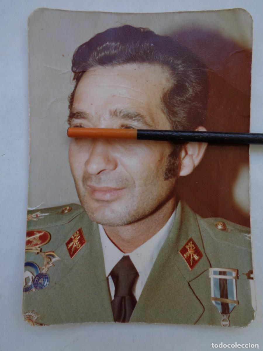 Militaria: LA LEGION : FOTO DE OFICIAL LEGIONARIO VETERANO GUERRA DEL SAHARA , PARACAIDISTA, ETC