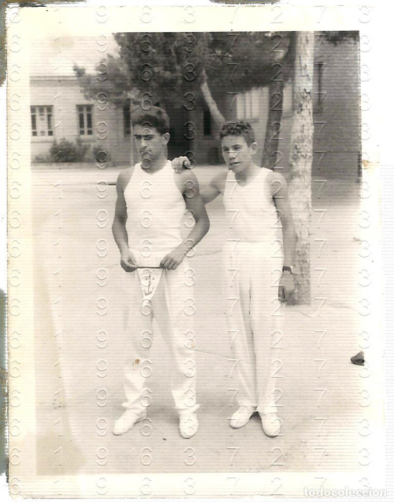 Military Antiques: ACADEMIA OFICIALES CAPITAN PABLO VI&Ntilde;AS PIZARRO ARCHIVO 7X5 FOTOGRAFIA UNICA LM14