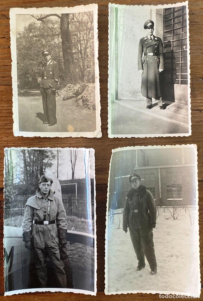 Militaria: ANTIGUO LOTE DE 4 FOTOGRAFIAS ALEMANAS DE La Luftwaffe Arma A&eacute;rea integrante de la Wehrmacht, II GUE