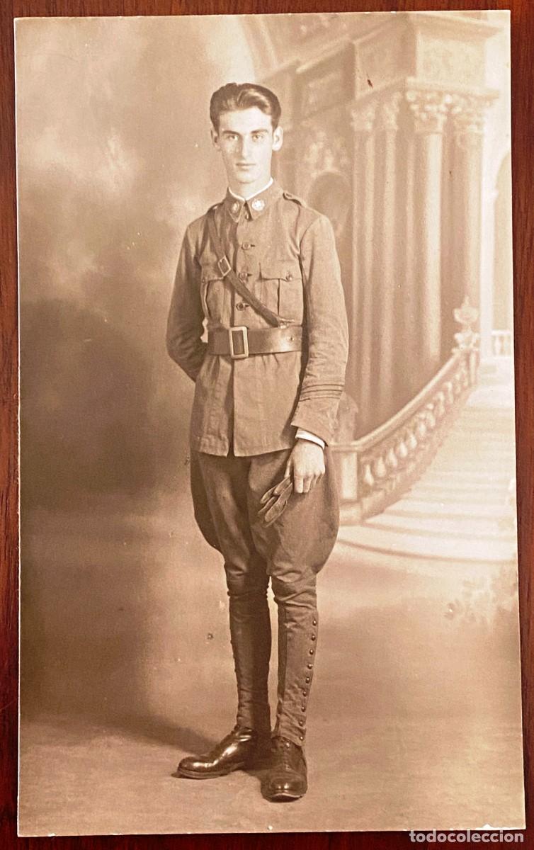 Military Antiques: ANTIGUA FOTOGRAFIA DE MILITAR DE SANIDAD, EPOCA DE LA REPUBLICA, TAMA&Ntilde;O POSTAL.