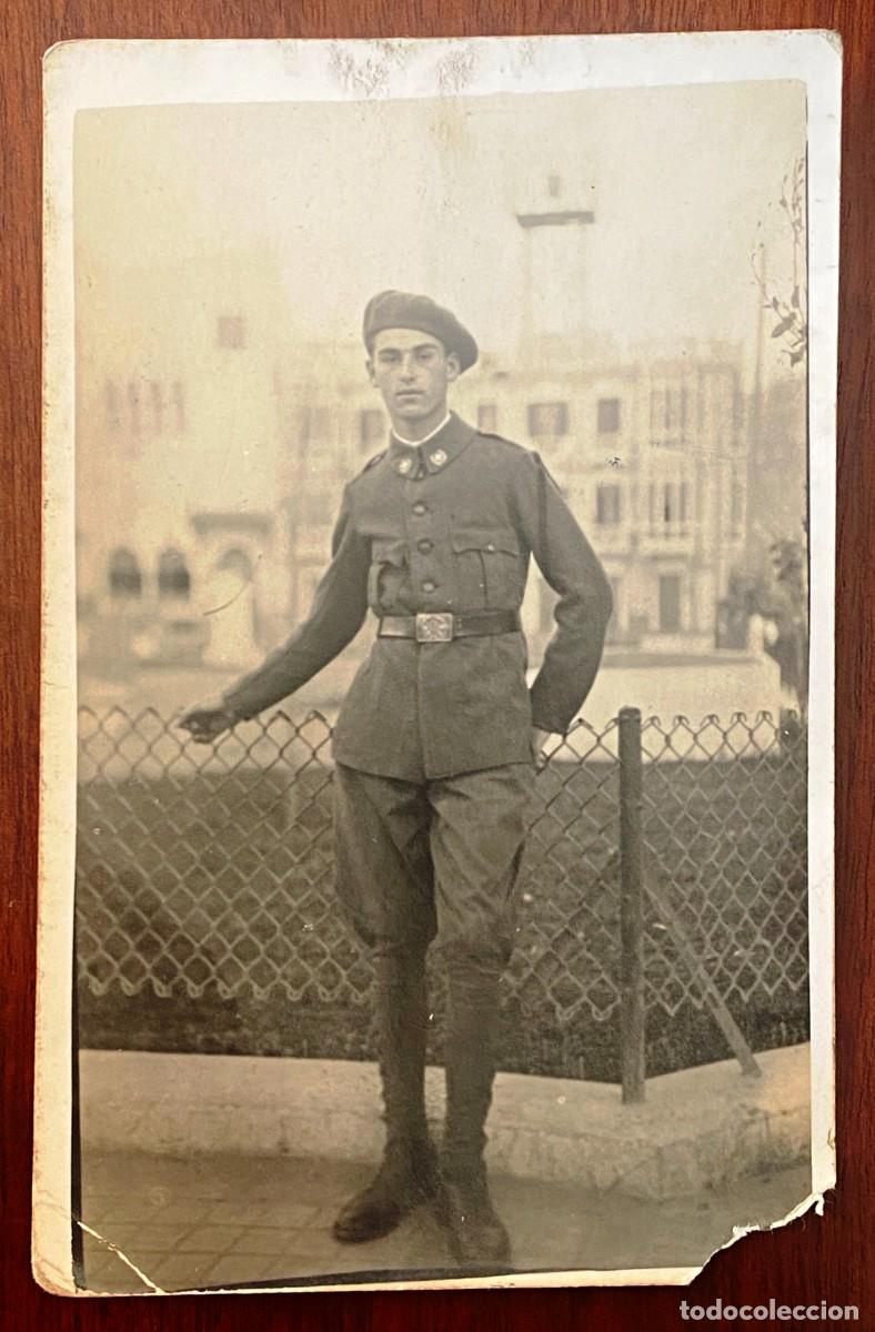 Military Antiques: ANTIGUA FOTOGRAFIA DE MILITAR DE SANIDAD, EPOCA DE LA REPUBLICA, TAMA&Ntilde;O POSTAL.