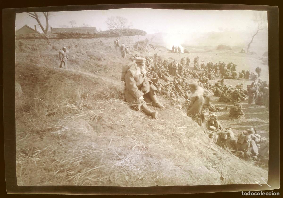 Militaria: Historical negative photography of the Russian-Japanese war 1904 1905, Manchuria, ancient and origin