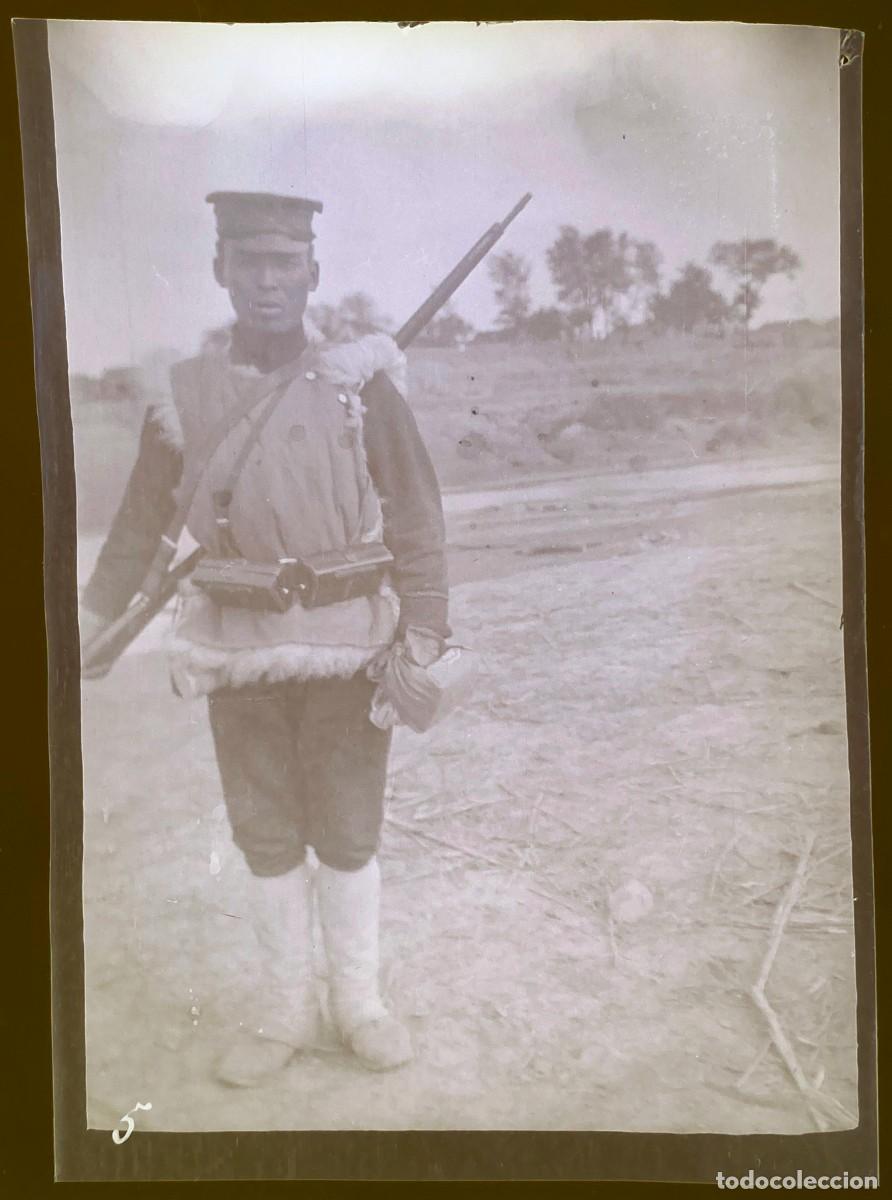 Militaria: Historical negative photography of the Russian-Japanese war 1904 1905, Manchuria, ancient and origin