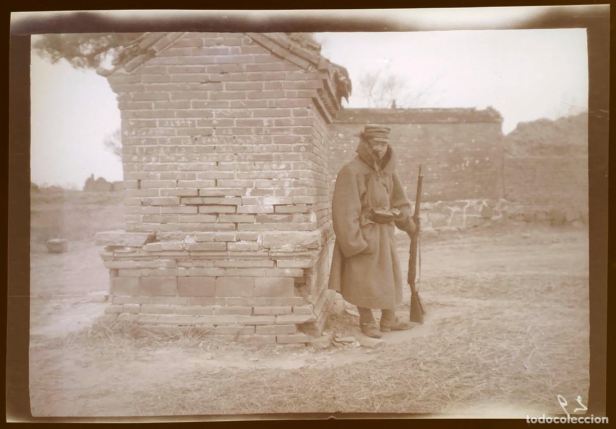 Militaria: Historical negative photography of the Russian-Japanese war 1904 1905, Manchuria, ancient and origin