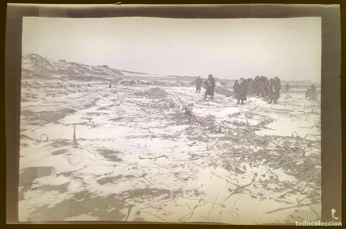 Militaria: Historical negative photography of the Russian-Japanese war 1904 1905, Manchuria, ancient and origin