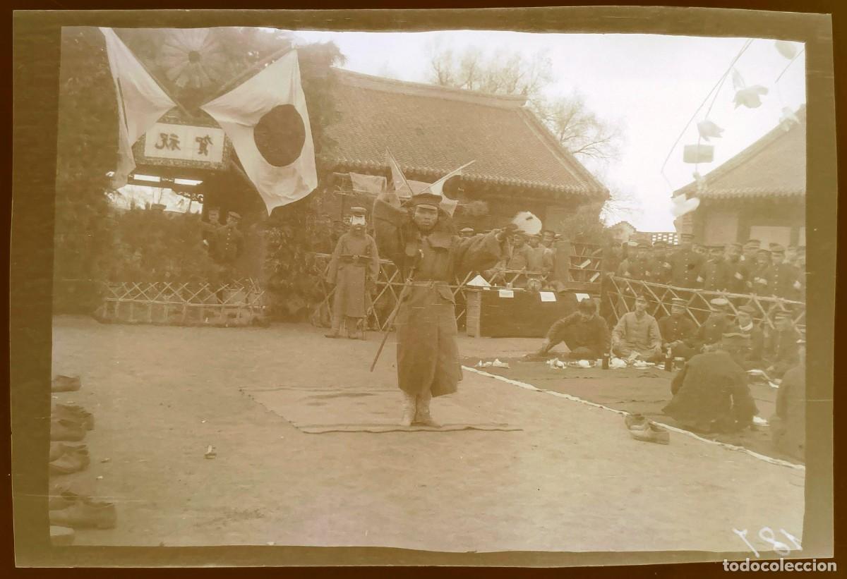 Militaria: Historical negative photography of the Russian-Japanese war 1904 1905, Manchuria, ancient and origin