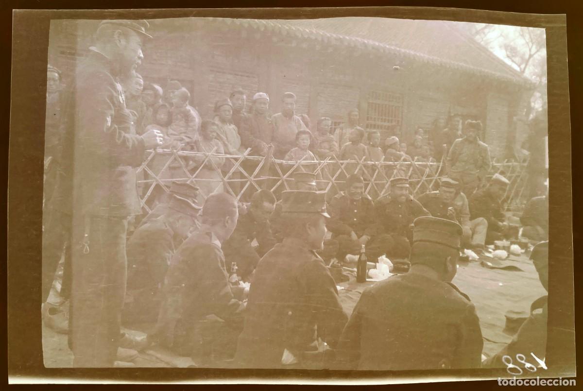 Militaria: Historical negative photography of the Russian-Japanese war 1904 1905, Manchuria, ancient and origin