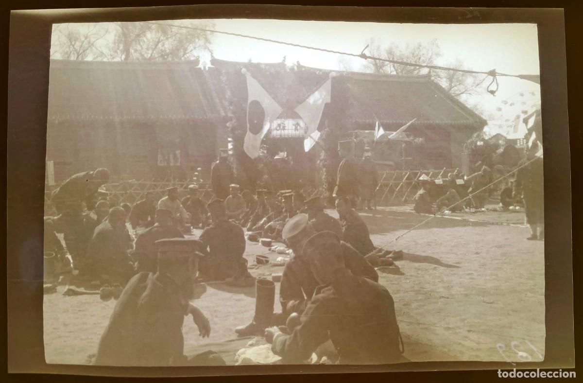 Militaria: Historical negative photography of the Russian-Japanese war 1904 1905, Manchuria, ancient and origin