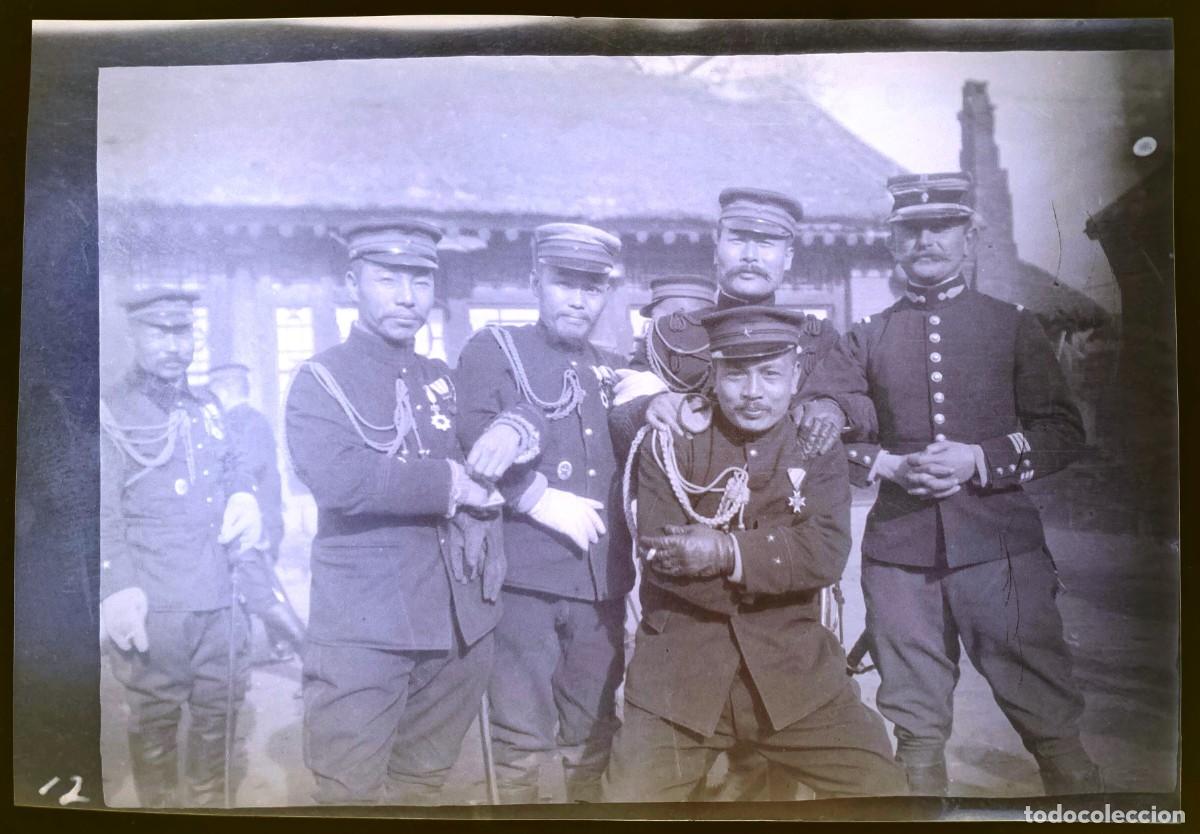 Militaria: Historical negative photography of the Russian-Japanese war 1904 1905, Manchuria, ancient and origin