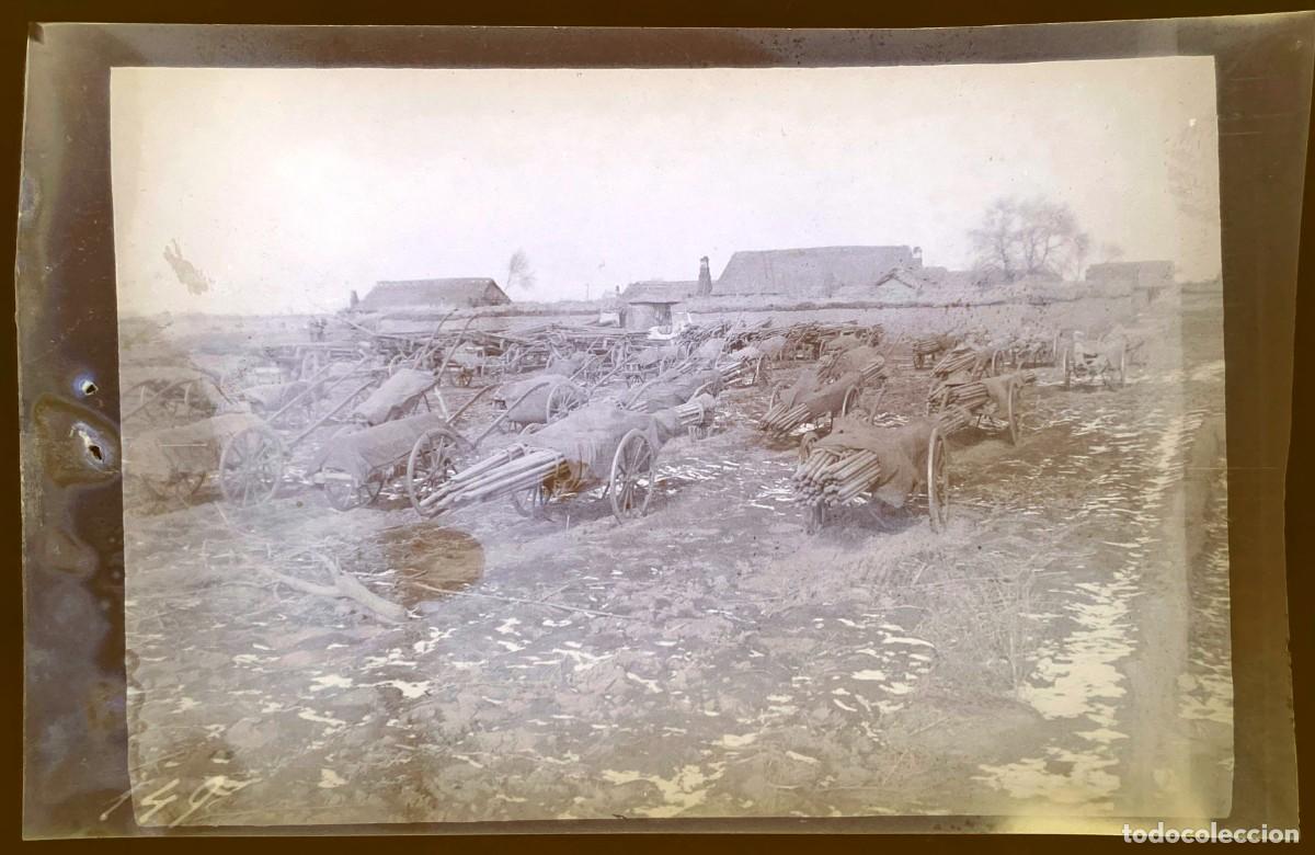 Militaria: Historical negative photography of the Russian-Japanese war 1904 1905, Manchuria, ancient and origin