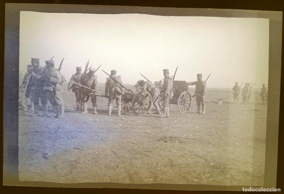 Militaria: Historical negative photography of the Russian-Japanese war 1904 1905, Manchuria, ancient and origin