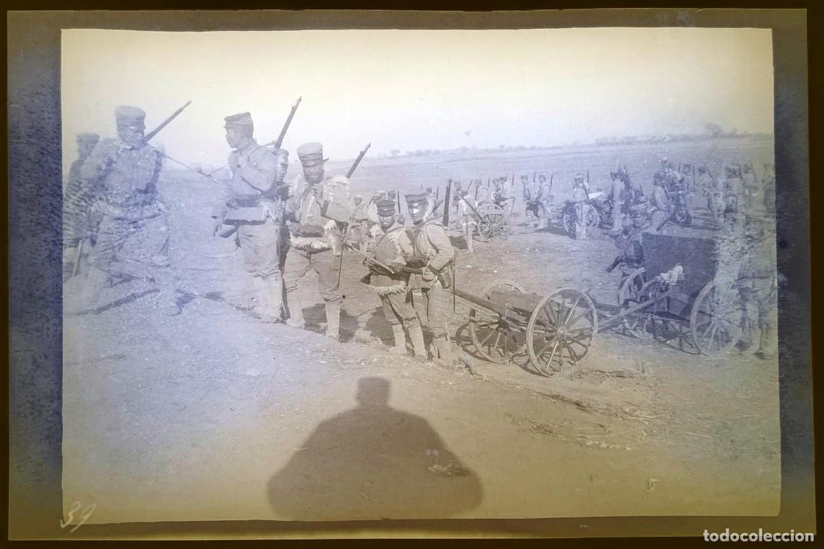 Militaria: Historical negative photography of the Russian-Japanese war 1904 1905, Manchuria, ancient and origin