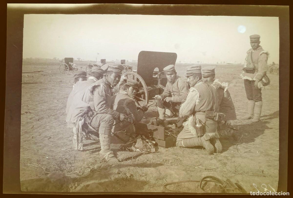 Militaria: Historical negative photography of the Russian-Japanese war 1904 1905, Manchuria, ancient and origin