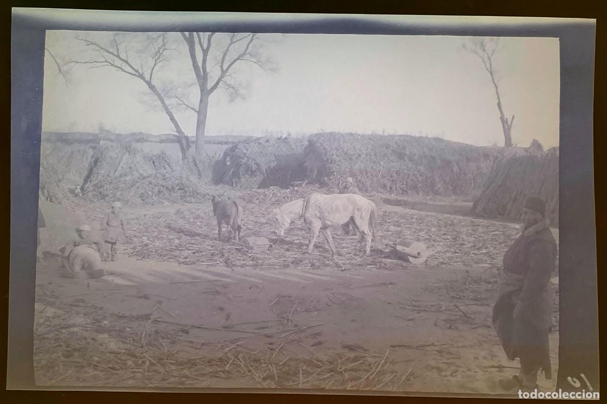 Militaria: Historical negative photography of the Russian-Japanese war 1904 1905, Manchuria, ancient and origin