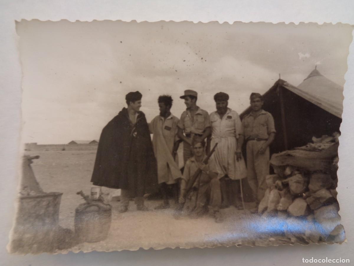 Militaria: TROPAS DE AFRICA : FOTO LEGIONARIOS, MOROS, ETC EN EL SAHARA ESPA&Ntilde;OL