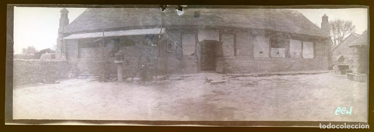 Militaria: Historica fotograf&iacute;a en negativo de la guerra ruso-japonesa 1904 1905, Manchuria, antigua y original
