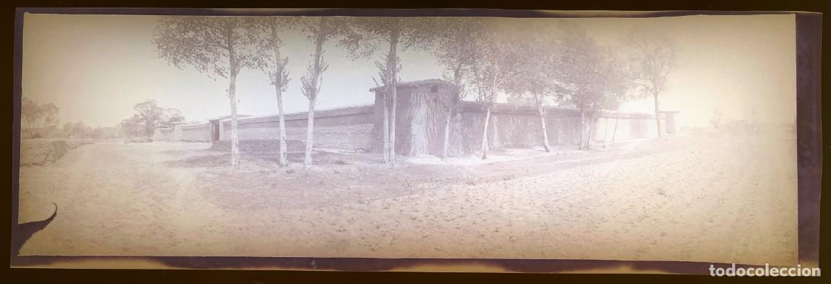 Militaria: Historica fotograf&iacute;a en negativo de la guerra ruso-japonesa 1904 1905, Manchuria, antigua y original