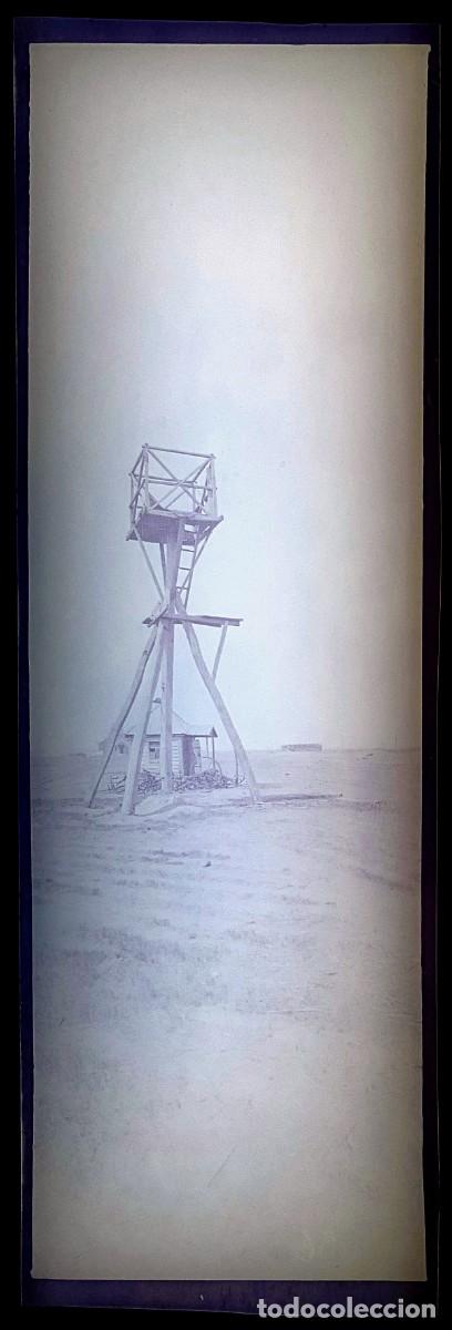 Militaria: Historica fotograf&iacute;a en negativo de la guerra ruso-japonesa 1904 1905, Manchuria, antigua y original