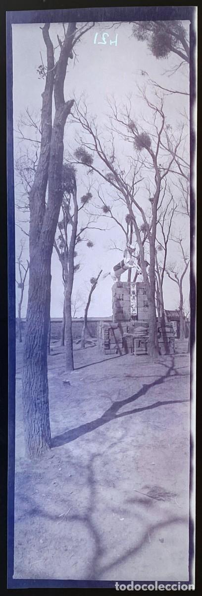 Military Antiques: Historica fotograf&iacute;a en negativo de la guerra ruso-japonesa 1904 1905, Manchuria, antigua y original