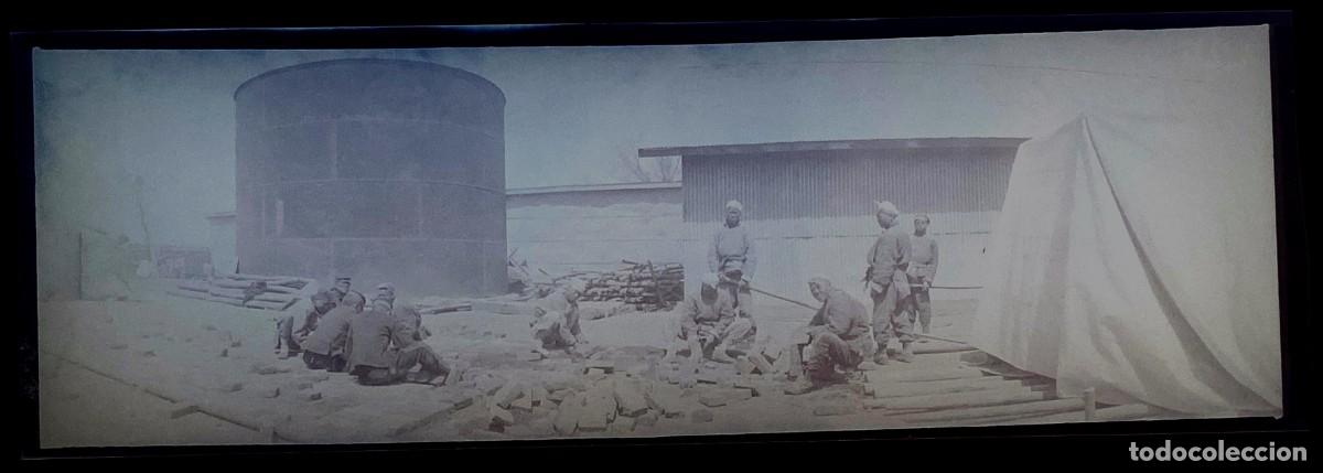 Military Antiques: Historica fotograf&iacute;a en negativo de la guerra ruso-japonesa 1904 1905, Manchuria, antigua y original