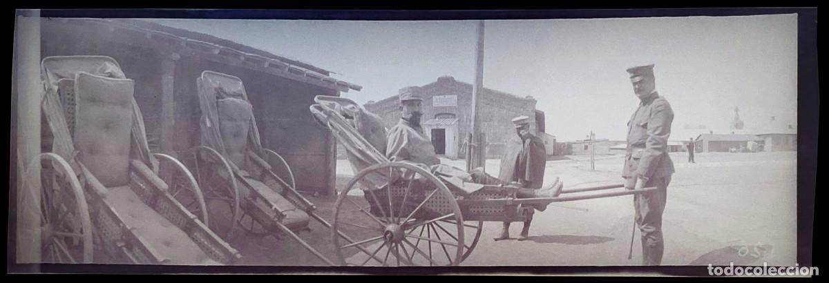 Military Antiques: Historica fotograf&iacute;a en negativo de la guerra ruso-japonesa 1904 1905, Manchuria, antigua y original