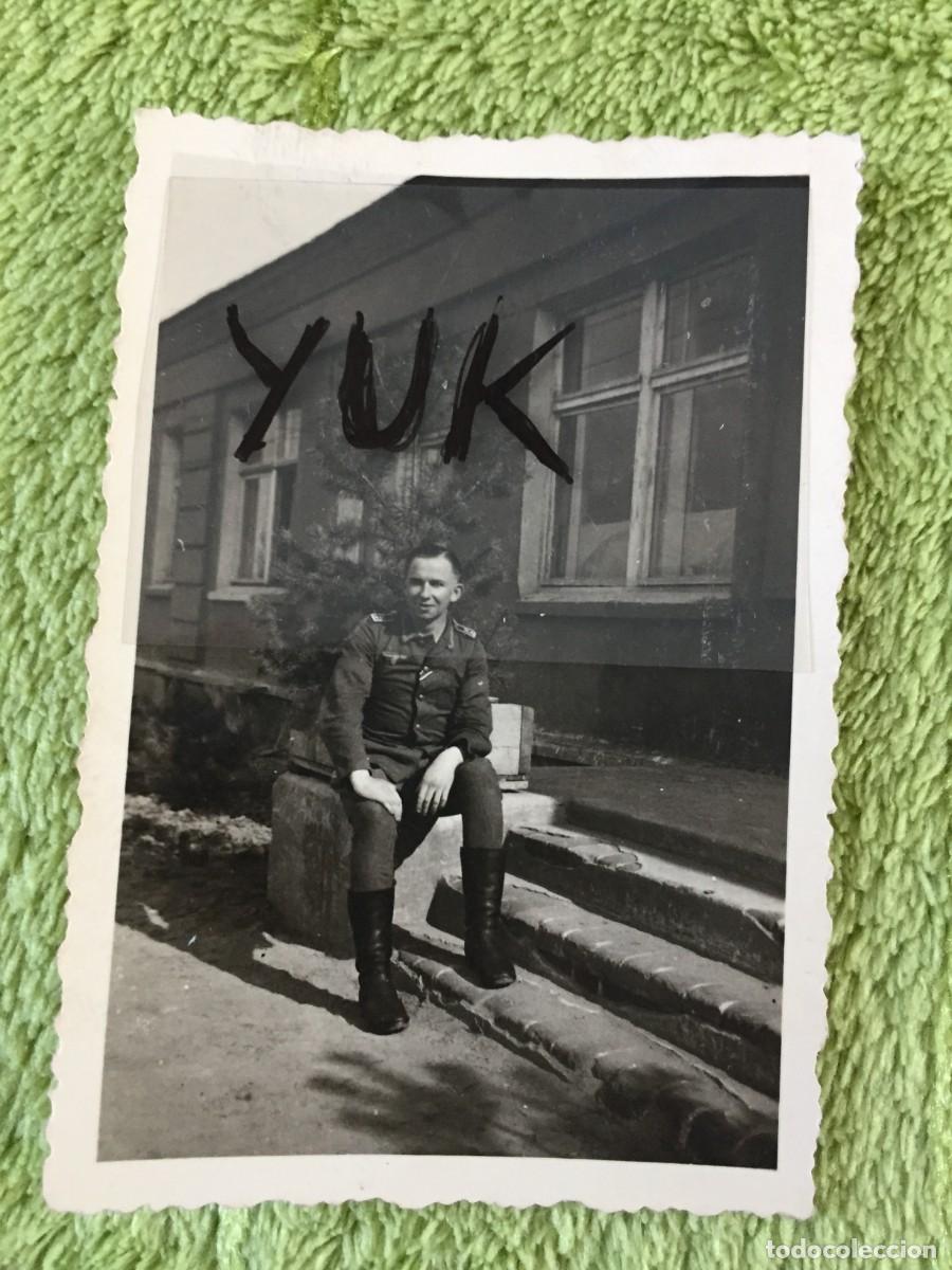 Militaria: *** FOTO ORIGINAL DE SOLDADO ALEMAN *** III REICH *** 2&ordf; SEGUNDA GUERRA MUNDIAL ***
