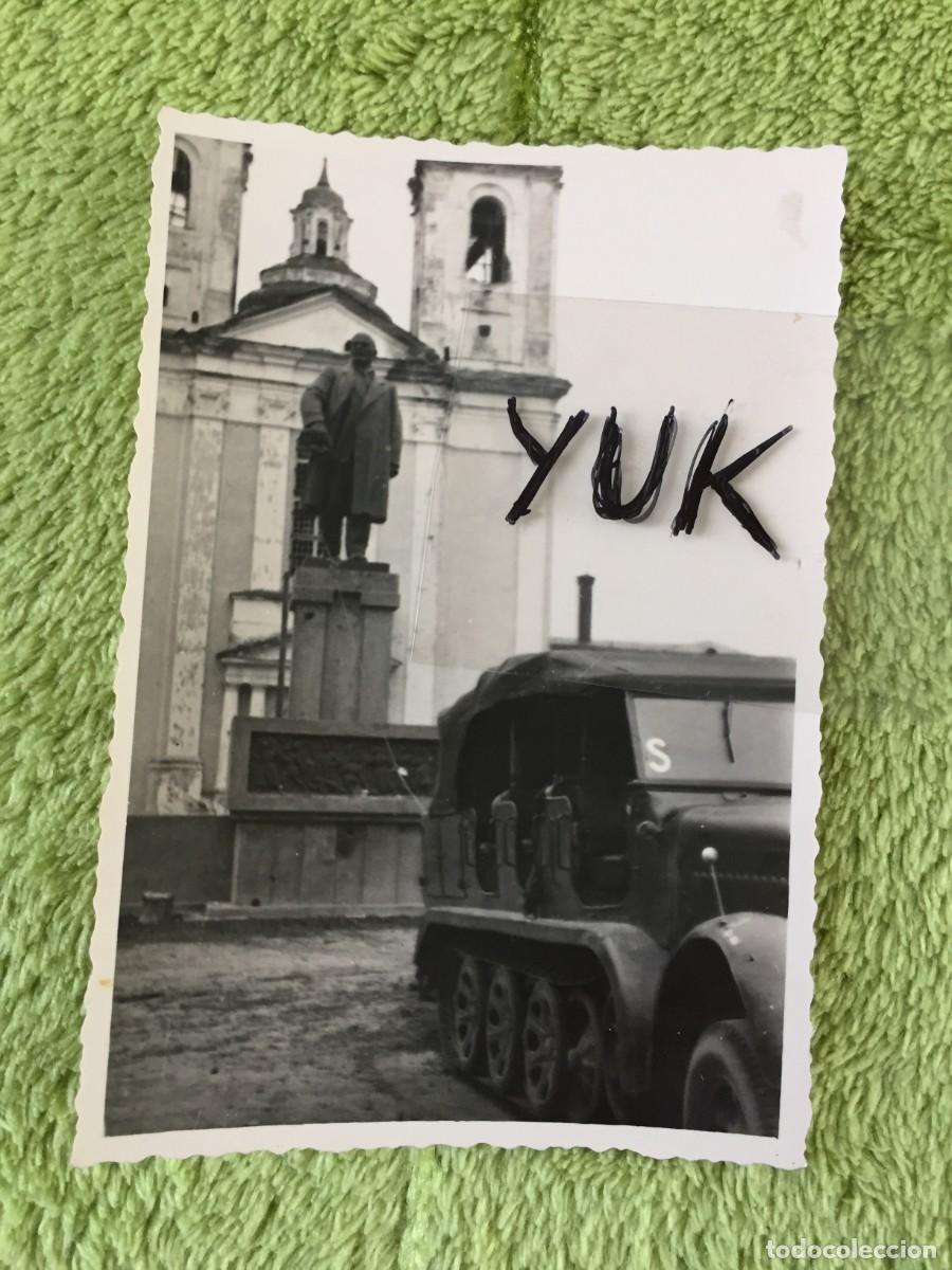 Militaria: ** FOTO ORIGINAL DE CAMION SEMI ORUGA ALEMAN ** III REICH *** 2&ordf; SEGUNDA GUERRA MUNDIAL ***