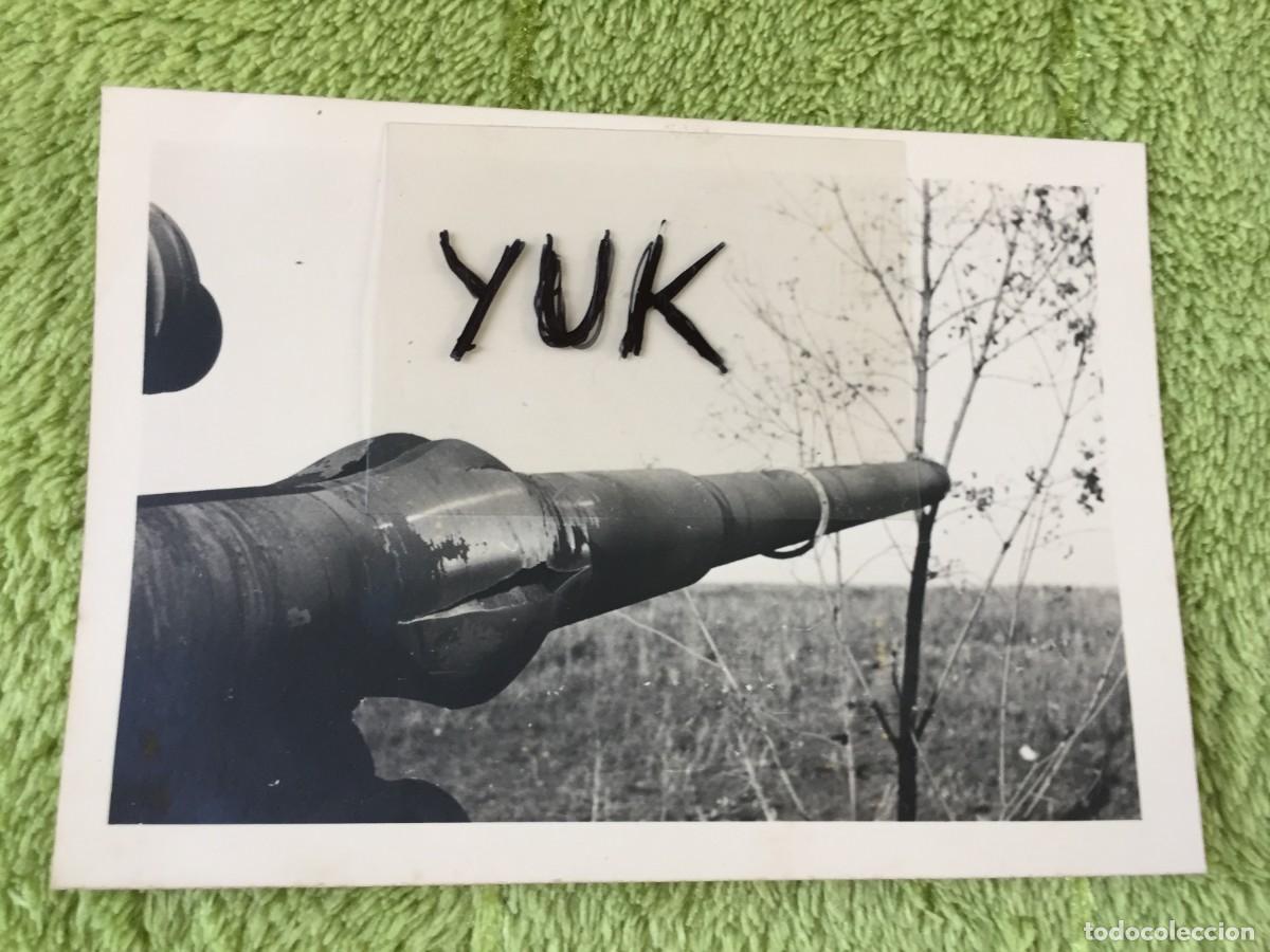 Militaria: *** FOTO FOTOGRAFIA DE CA&Ntilde;ON ALEM&Aacute;N EN EL FRENTE *** III REICH *** 2&ordf; SEGUNDA GUERRA MUNDIAL ***