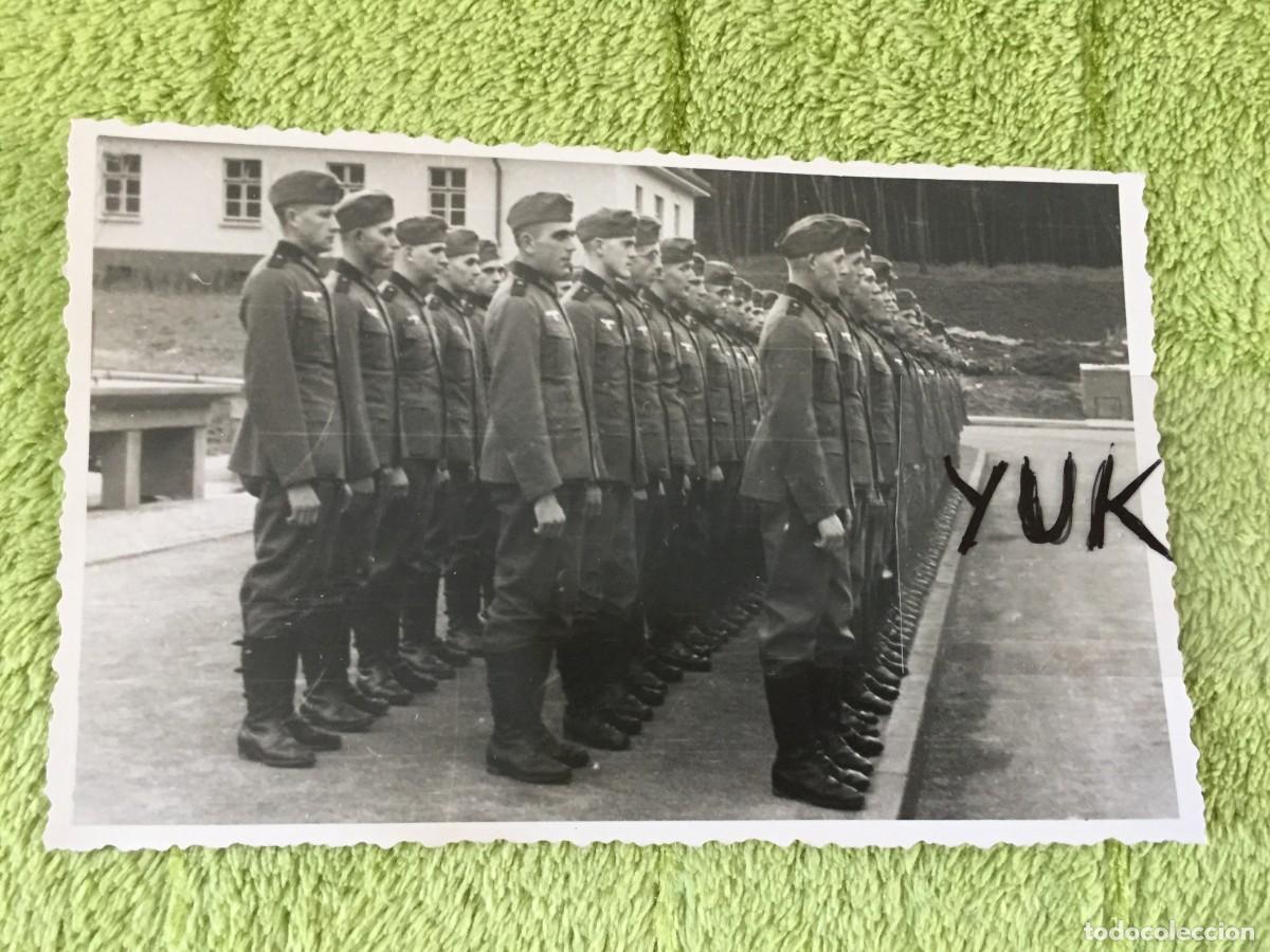 Militaria: FOTO ORIGINAL DE SOLDADOS ALEMANES EN FORMACION *** III REICH *** 2&ordf; SEGUNDA GUERRA MUNDIAL