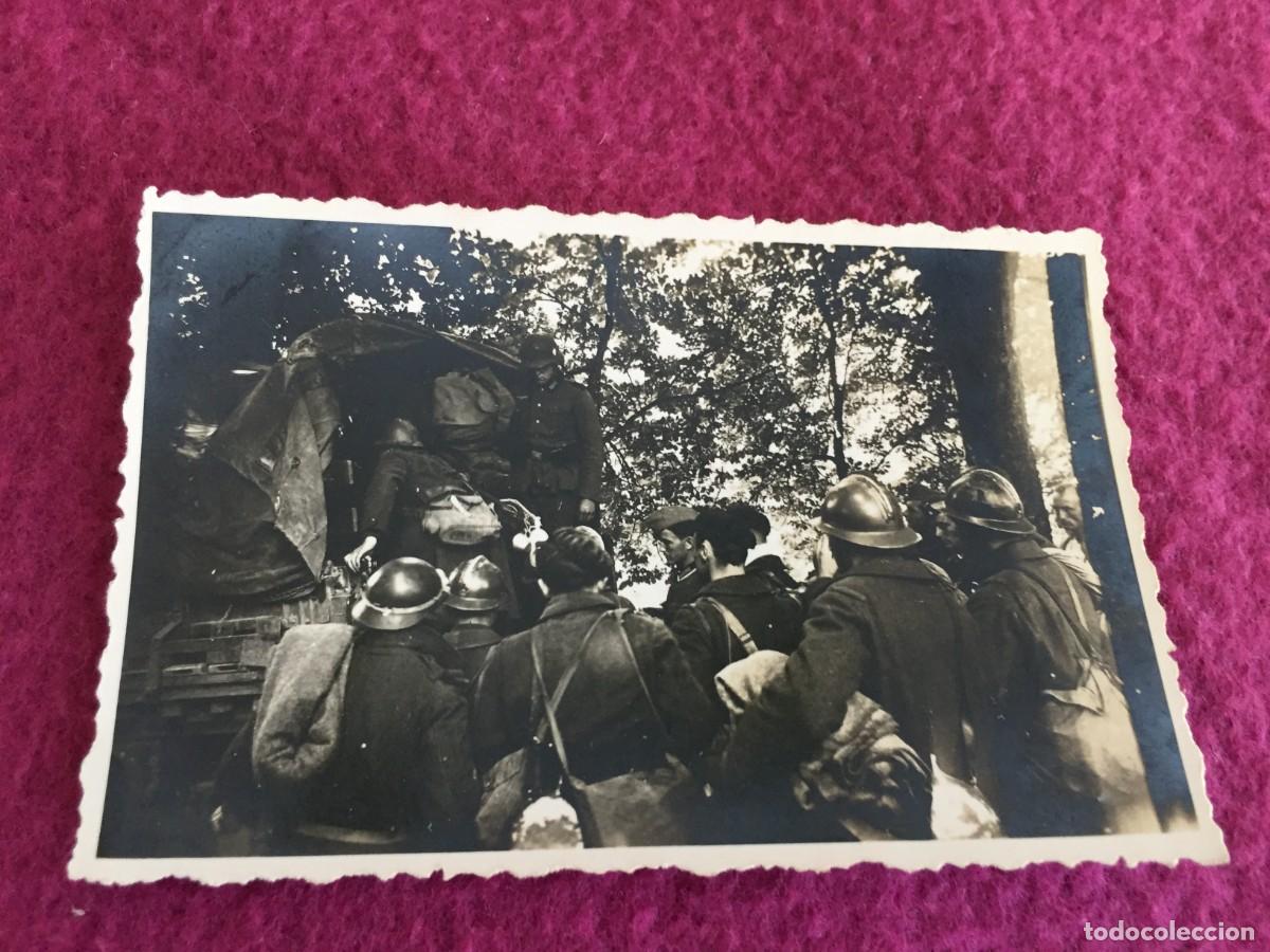 Militaria: FOTO ORIGINAL DE SOLDADOS ALEMANES HACIA EL FRENTE * III REICH * 2&ordf; SEGUNDA GUERRA MUNDIAL