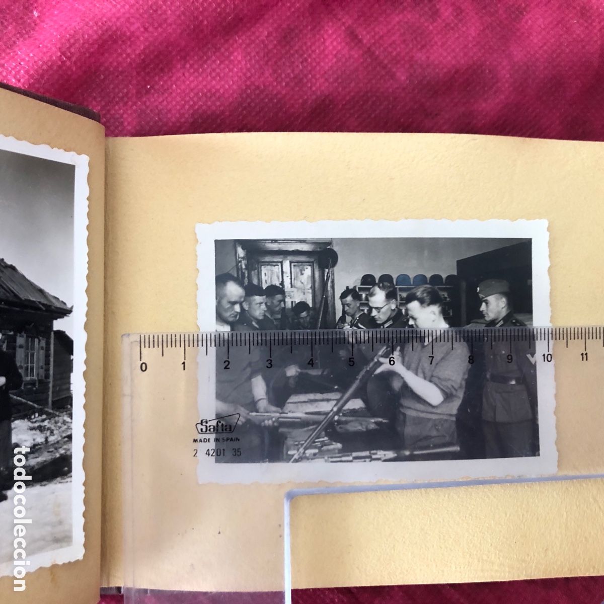 Militaria: 2&ordf; GUERRA MUNDIAL-ALBUM DE FOTOS DE MILITARES ALEMANES-44 FOTOS ORIGINALES.