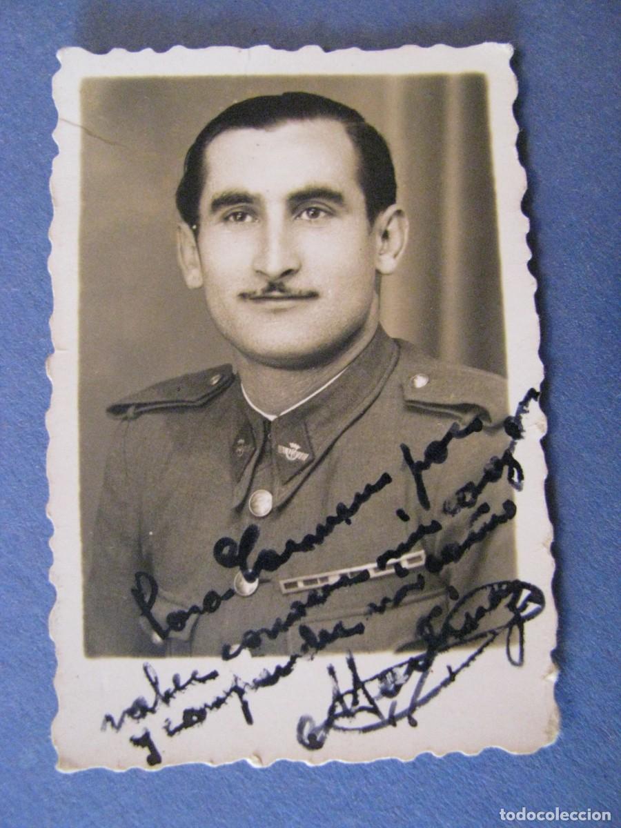 Military Antiques: PEQUE&Ntilde;A FOTO DE UN MILITAR. EJERCITO AEREO. 5,5X4 CM. 6 JUN. 1942.