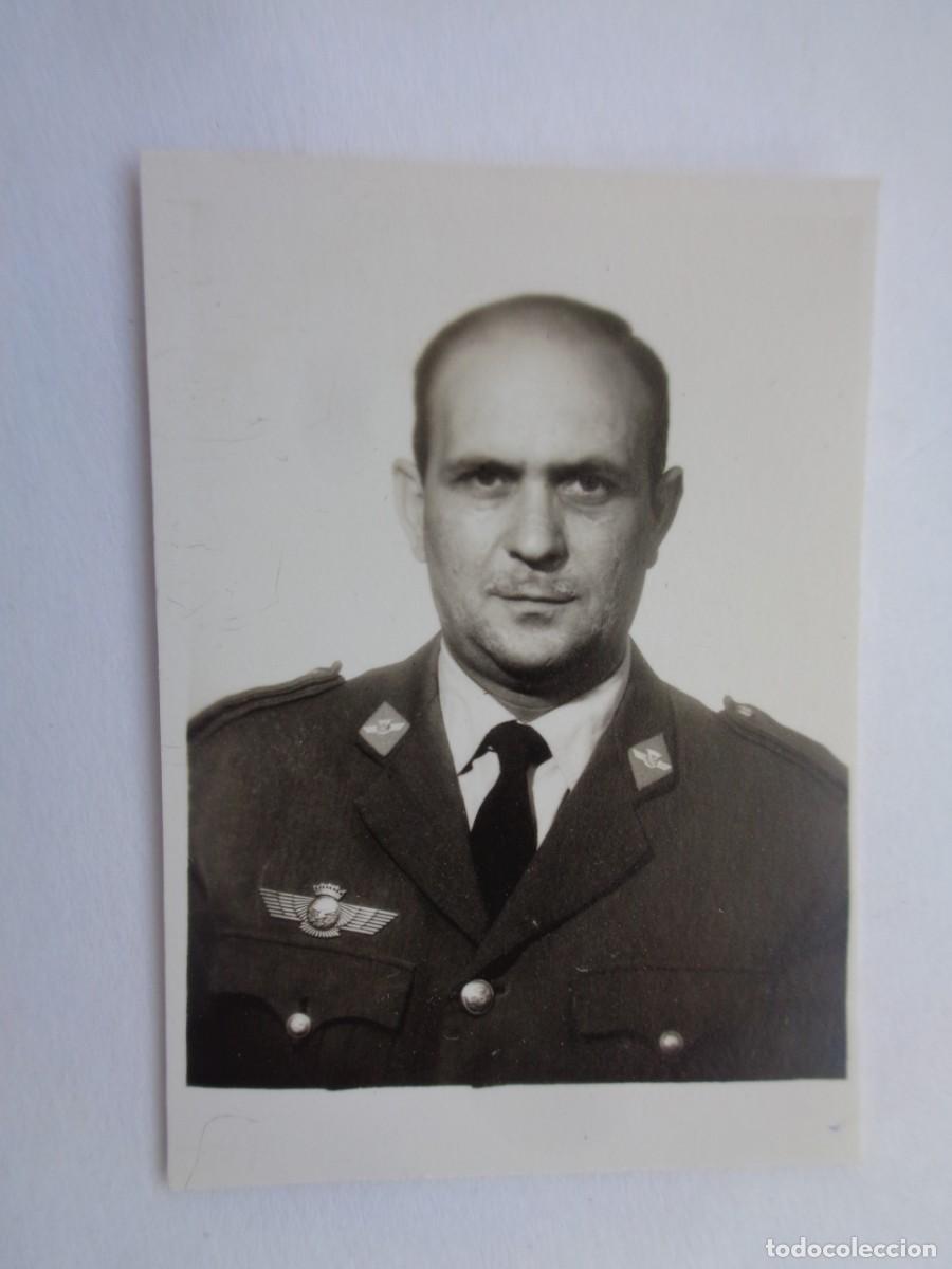 Militaria: AVIACION : FOTO DE CARNET DE MILITAR DEL EJERCITO DEL AIRE, SARGENTO R.A.E.