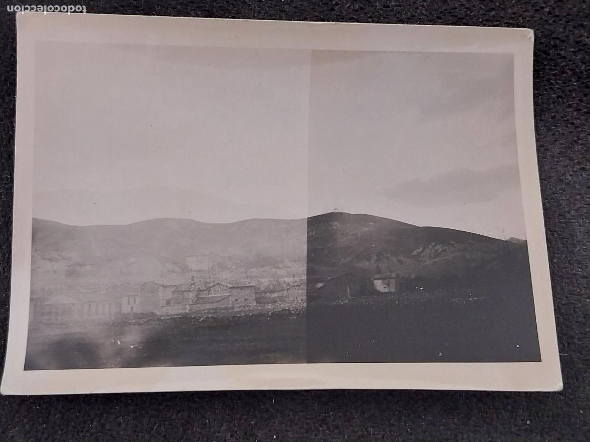 Military Antiques: GUERRA CIVIL FRENTE LEON FOTO PARTICULAR 9X6,5CM MILITAR MALA CALIDAD