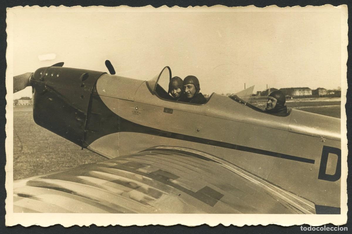 Military Antiques: AVIACI&Oacute;N, TARJETA POSTAL FOTOGR&Aacute;FICA, 1934, 1935, ALEMANIA