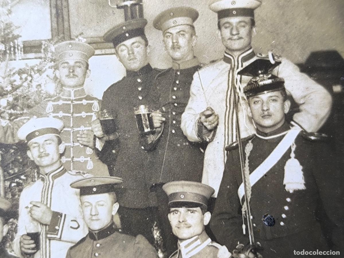 Military Antiques: Ejercito imperial alem&aacute;n fotograf&iacute;a fechada 1912 diferentes oficiales en un cuartel de celebraci&oacute;n.
