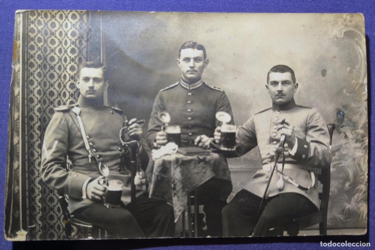 Military Antiques: Fotograf&iacute;a oficiales imperiales alemanes. Fechada 1912 escrita por detr&aacute;s, diferentes oficiales.