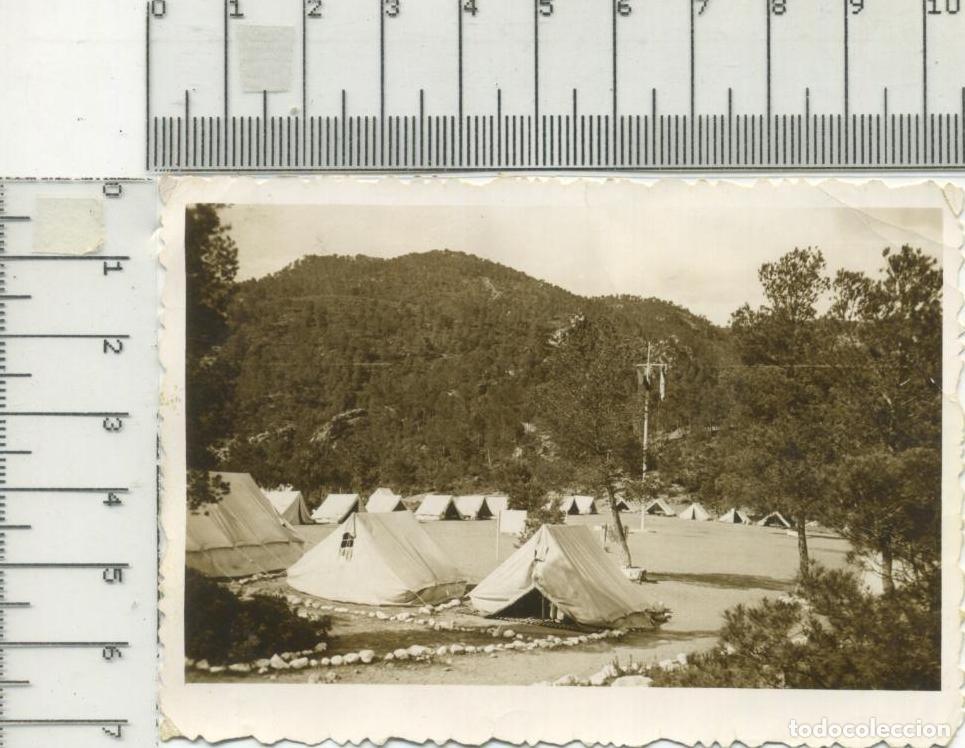 Militaria: FOTOGRAFIA MILITAR CAMPAMENTO DE LA O.J.E