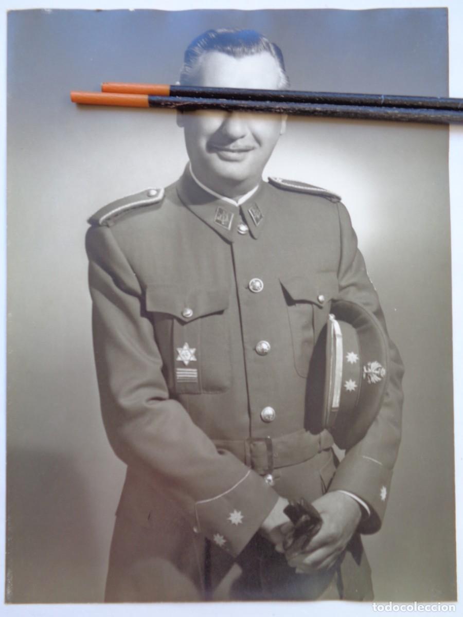 Militaria: FOTO DE TENIENTE CORONEL INFANTERA , PERMANENCA EN LA MEHAL-LA JALIFIANA .... 18 X 24 CM