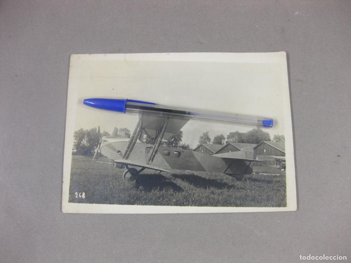 Militaria: FOTOGRAF&Iacute;A ORIGINAL DEL AVI&Oacute;N NIEUPORT DE PASAJEROS NID 30 T1