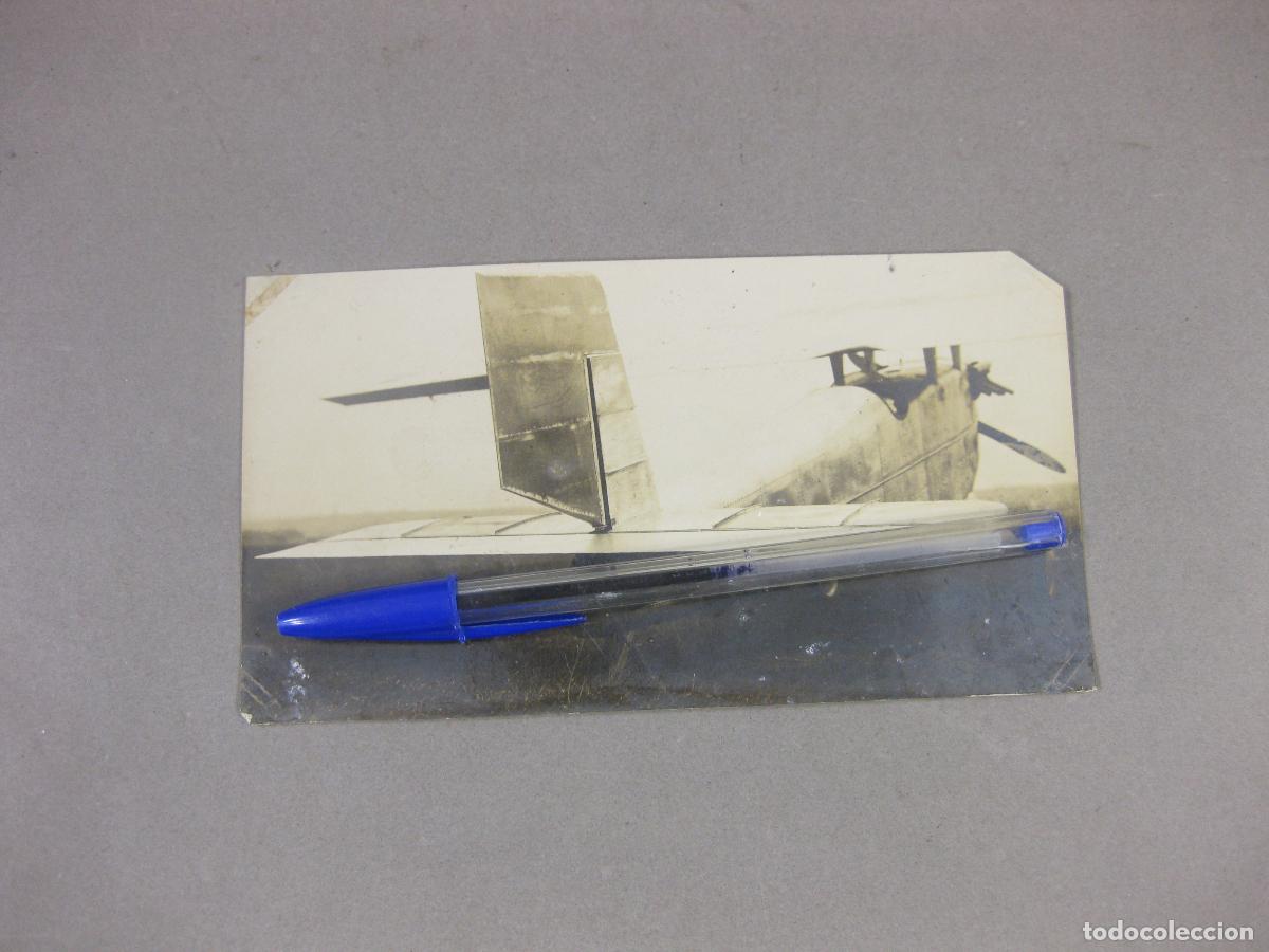 Militaria: FOTOGRAF&Iacute;A ORIGINAL DE UN AEROPLANO DESCONOCIDO. PRINCIPIOS DEL SIGLO XX