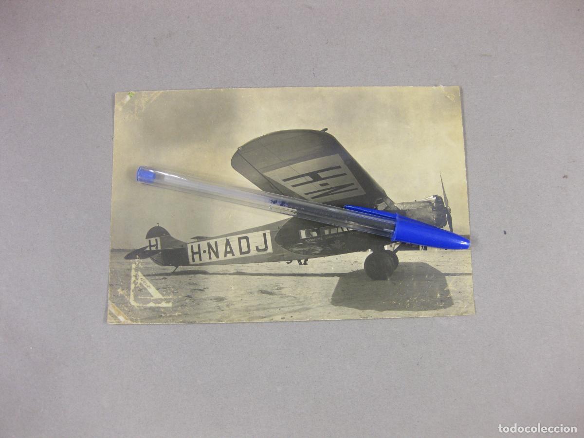 Militaria: FOTOGRAF&Iacute;A ORIGINAL DE UN AVI&Oacute;N FOKKER F VII DE PASAJEROS DE LAS LINEAS AEREAS KLM. A&Ntilde;OS 20